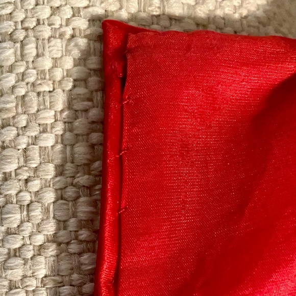 Christmas Sweater in Holiday Red with Black Beading  - Picture 9 of 11